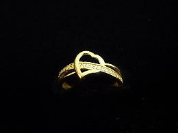 Златен дамски пръстен, 1.73гр. ,Пловдив