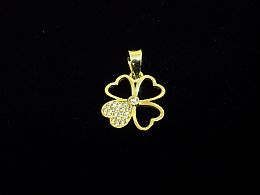 Златен медальон, 1.1гр. ,Пловдив