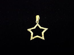 Златен медальон, 0.63гр. ,Пловдив