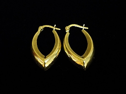 Златни обеци, 2.5гр. ,Пловдив