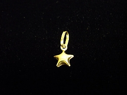 Златен медальон, 0.48гр. ,Пловдив