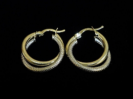 Златни обеци, 3.29гр. ,Пловдив