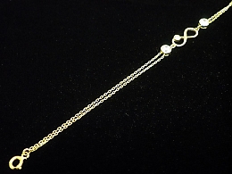 Златна синджирна гривна, 2.14гр. ,Пловдив