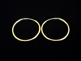 Златни обеци, 1.48гр. ,Сливен