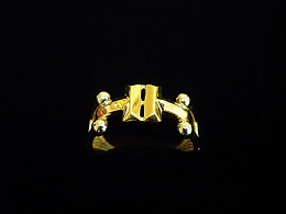 Златен дамски пръстен, 2.7гр. ,Стара Загора