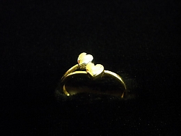 Златен дамски пръстен, 1.59гр. ,Ямбол