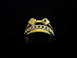 Златен дамски пръстен, 3.27гр. ,Ямбол