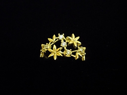 Златен дамски пръстен, 2.46гр. ,Нова Загора