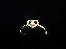 Златен дамски пръстен, 1.85гр. ,Сливен