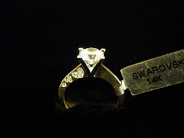 Златен дамски пръстен, 3.45гр. ,Пловдив