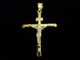 Златен кръст, 1.64гр. ,Пловдив