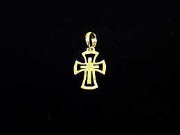 Златен кръст, 0.8гр. ,Пловдив