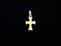 Златен кръст, 1.08гр. ,Пловдив