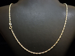 Златен синджир, 1.66гр. ,Айтос