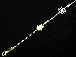 Златна синджирна гривна, 2.58гр. ,Пловдив