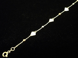 Златна синджирна гривна, 1.71гр. ,Сливен