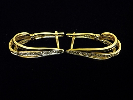 Златни обеци, 6гр. ,Пловдив