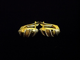 Златни обеци, 1.56гр. ,Несебър