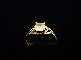 Златен дамски пръстен, 2.35гр. ,Бургас