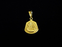 Златен медальон, 1.4гр. ,Бургас