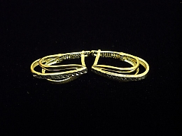 Златни обеци, 2.99гр. ,Бургас