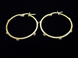 Златни обеци, 3.19гр. ,Бургас