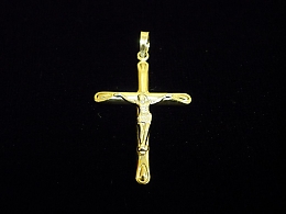 Златен кръст, 1.13гр. ,Бургас