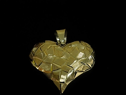 Златен медальон, 7.04гр. ,Бургас