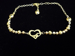 Златна синджирна гривна, 4.09гр. ,Несебър