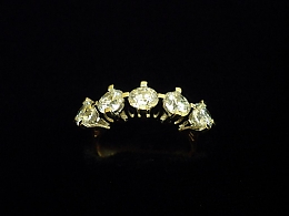 Златен дамски пръстен, 2.69гр. ,Бургас