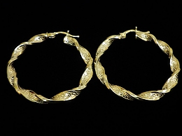 Златни обеци, 4.11гр. ,Бургас