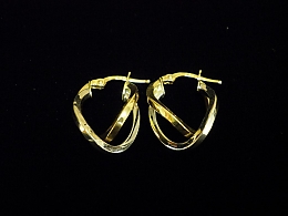 Златни обеци, 2.08гр. ,Бургас