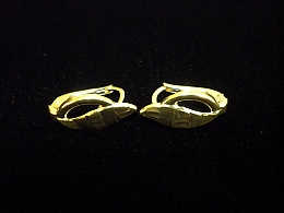 Златни обеци, 1.6гр. ,Бургас