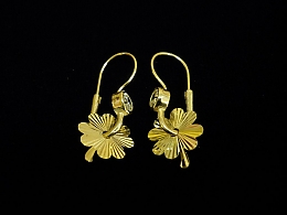 Златни обеци, 2.45гр. ,Бургас