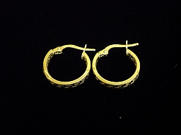 Златни обеци, 1.21гр. ,Несебър