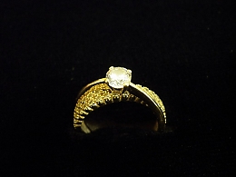 Златен дамски пръстен, 3.37гр. ,Несебър