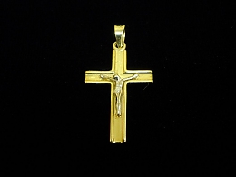 Златен кръст, 1.91гр. ,Поморие