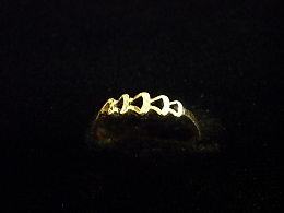 Златен дамски пръстен, 1.07гр. ,Бургас