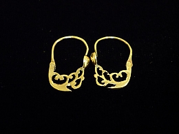 Златни обеци, 1.74гр. ,Бургас