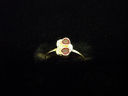 Златен дамски пръстен, 0.61гр. ,Бургас