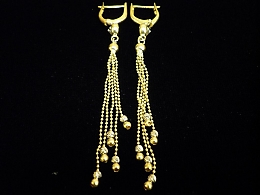 Златни обеци, 4.2гр. ,Бургас