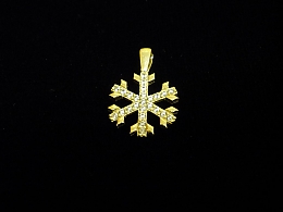 Златен медальон, 1.19гр. ,Бургас