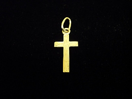 Златен кръст, 0.82гр. ,Бургас