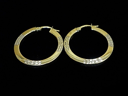 Златни обеци, 2.98гр. ,Бургас