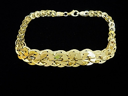 Златна синджирна гривна, 5гр. ,Бургас