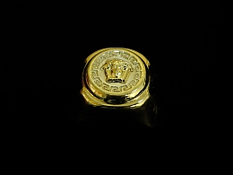 Златен мъжки пръстен, 3.9гр. ,Бургас