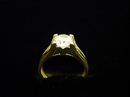 Златен дамски пръстен, 3.7гр. ,Бургас