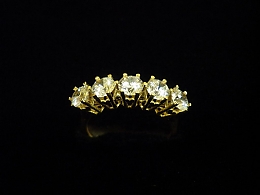 Златен дамски пръстен, 3.15гр. ,Бургас