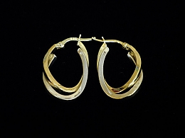 Златни обеци, 2.17гр. ,Бургас