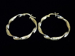 Златни обеци, 2.13гр. ,Бургас